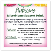Microbiome Support Drink Inserts