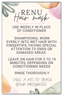 Renu Hair Mask Insert
