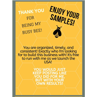 Busy Bee Insert