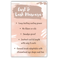 Curl and Lash Mascara Insert