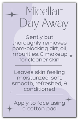 Micellar Day Away Insert