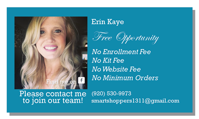 Business Card - Single Product - No Backside