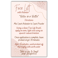 Face Lift with Activator Insert