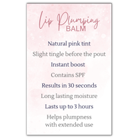 Lip Plumping Balm Insert