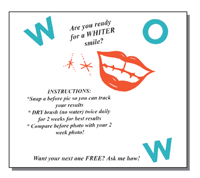 Toothpaste Inserts