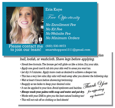 Business Card - Single Product
