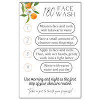 Face Wash Insert