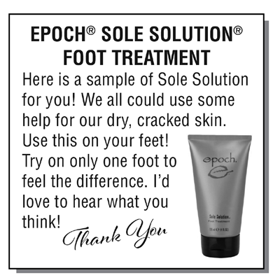Sole Solution Sample Insert