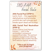 AHA Facial Peels Insert