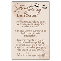 Strengthening Lash Serum Insert