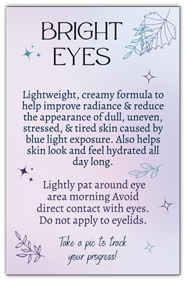 Bright Eyes Insert